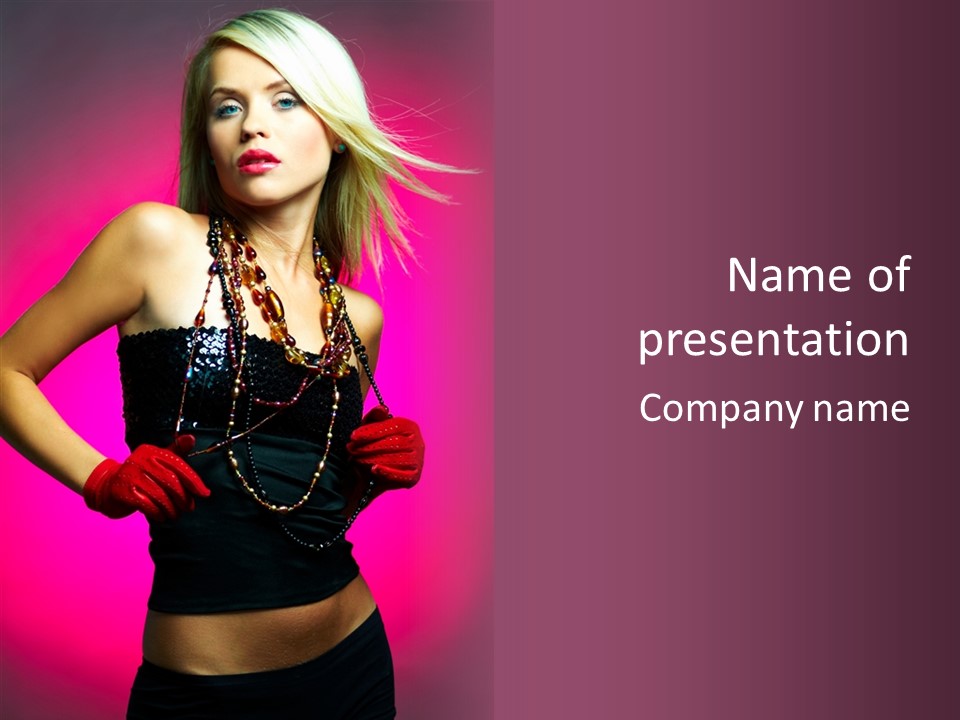 Dreaming  Young PowerPoint Template