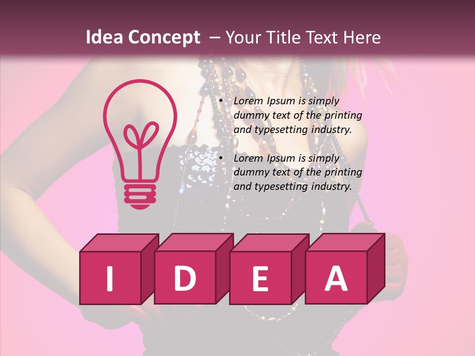 Dreaming  Young PowerPoint Template