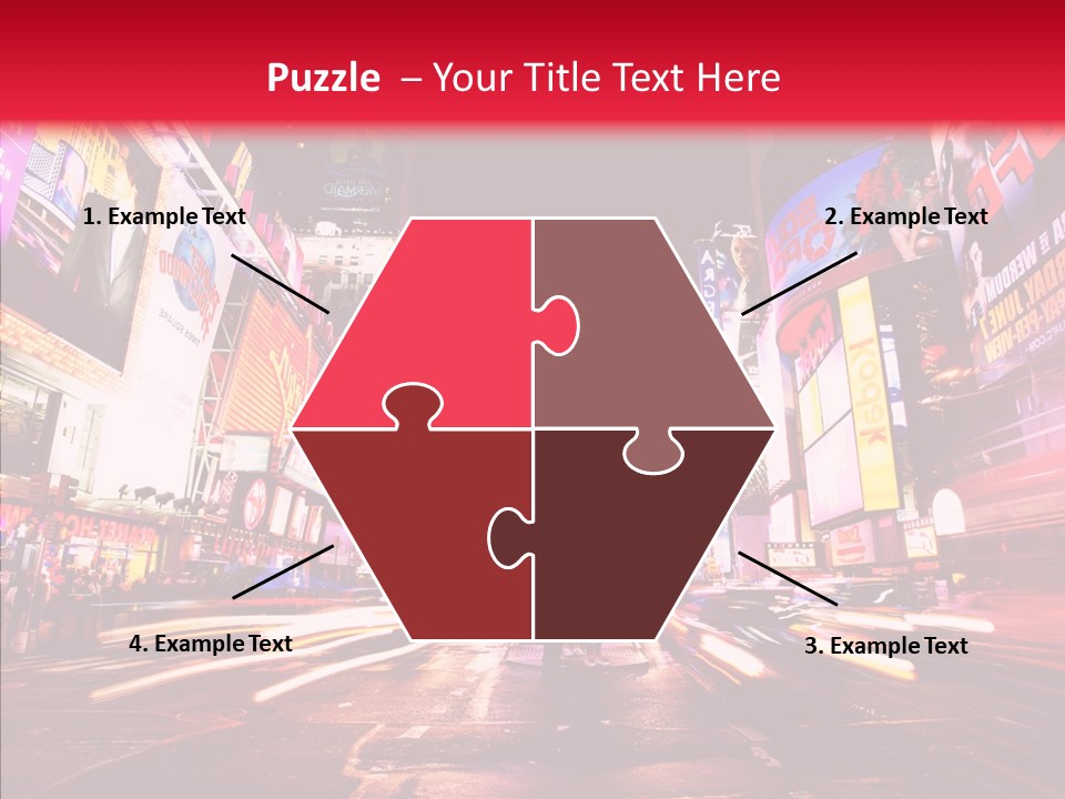 United Transport Traffic PowerPoint Template