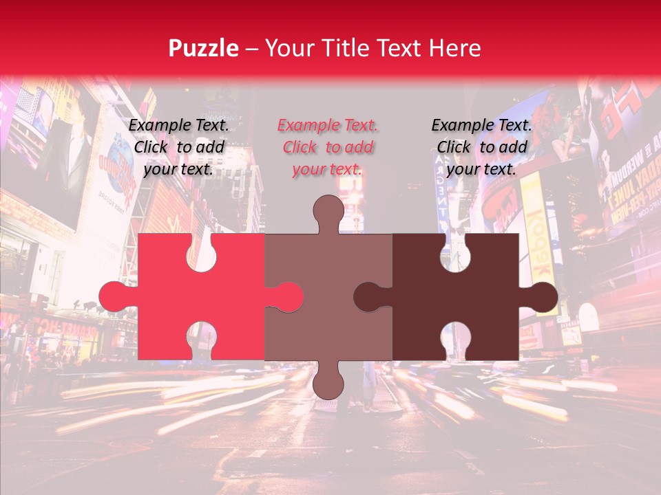 United Transport Traffic PowerPoint Template