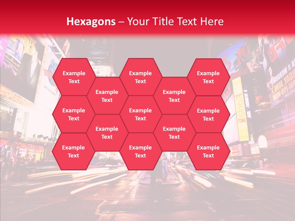 United Transport Traffic PowerPoint Template