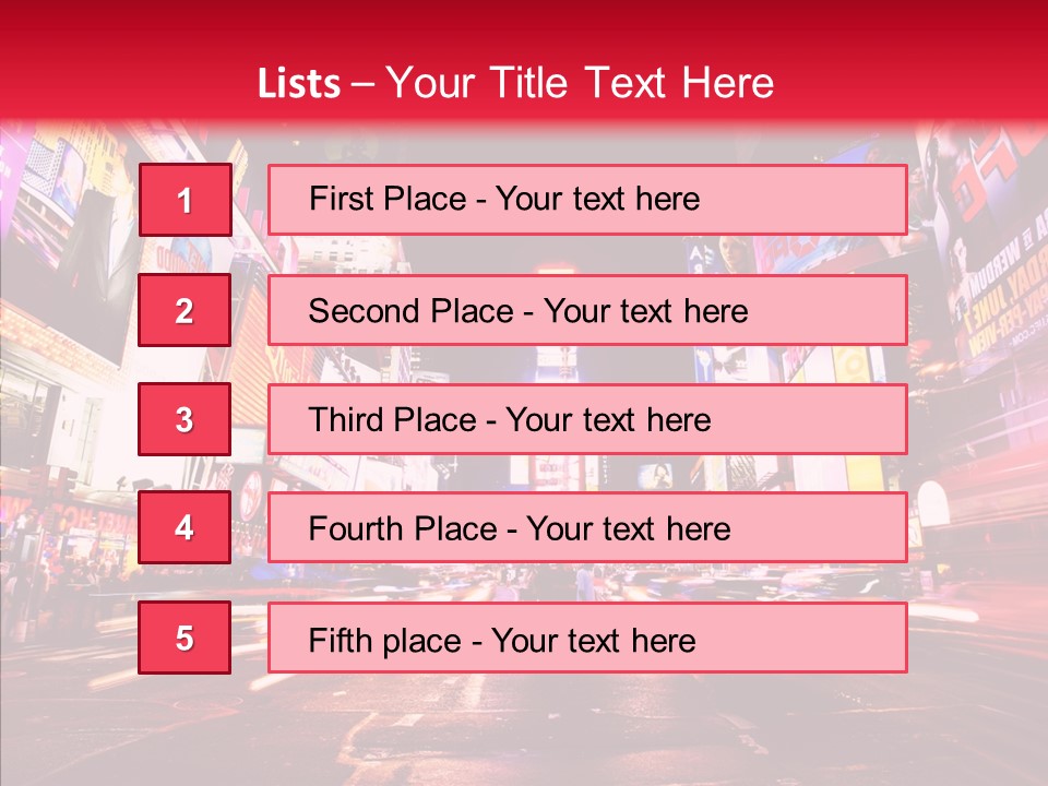 United Transport Traffic PowerPoint Template
