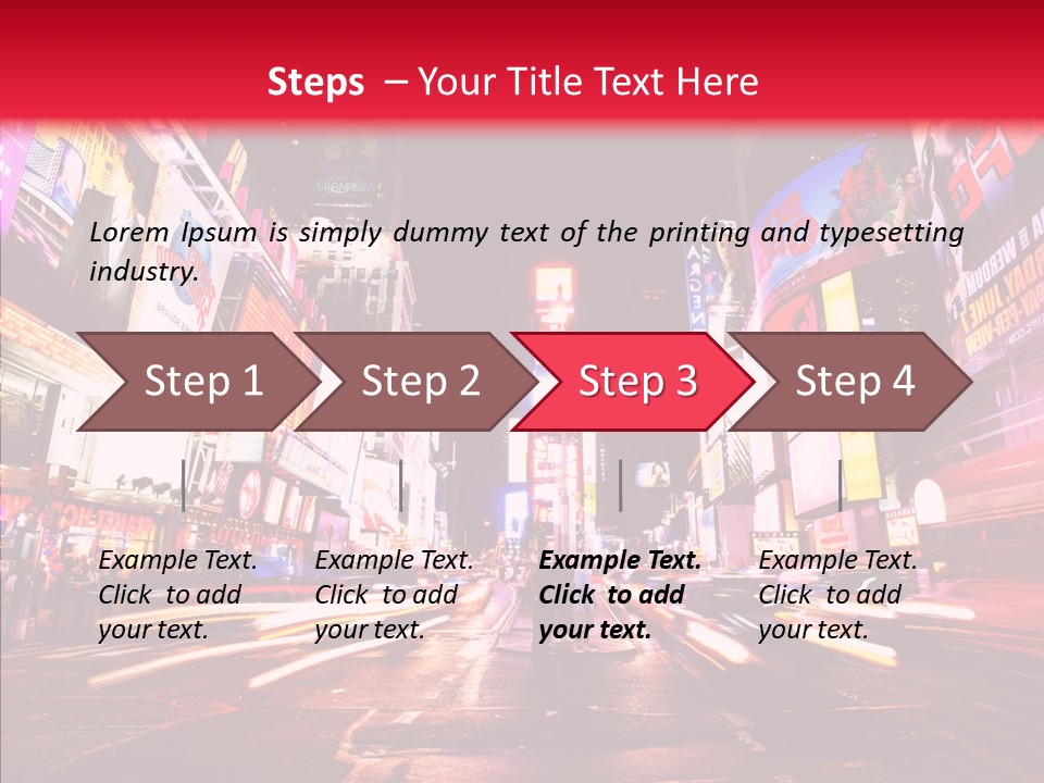 United Transport Traffic PowerPoint Template