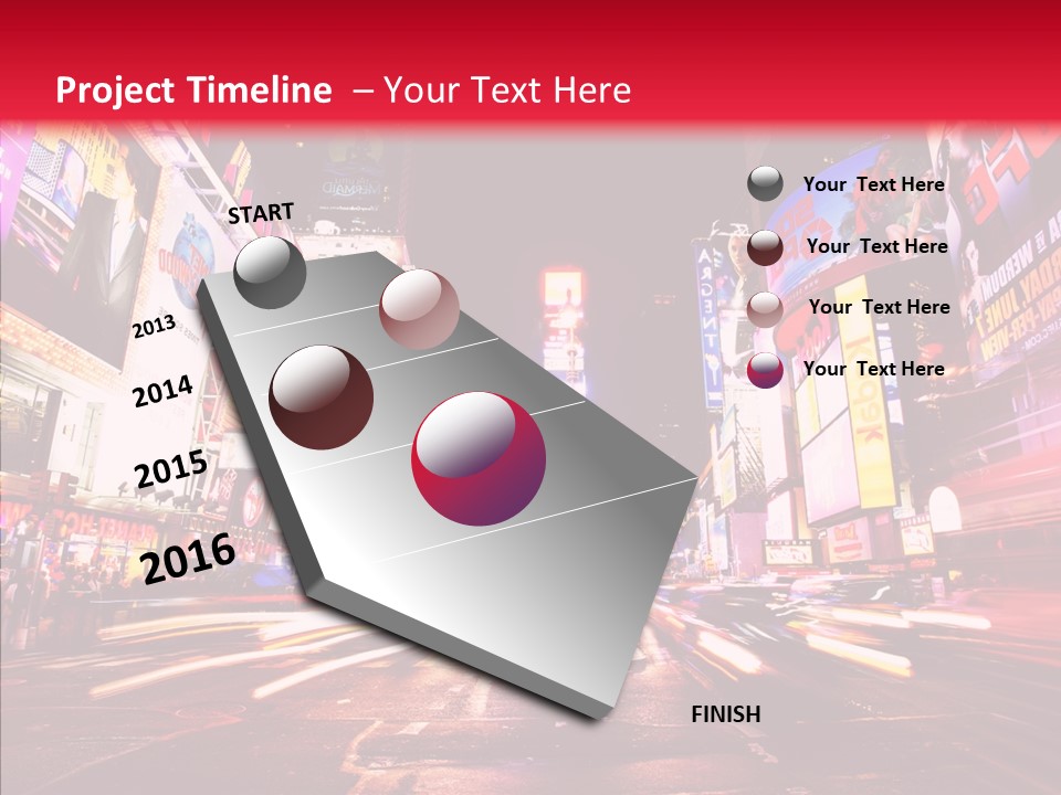 United Transport Traffic PowerPoint Template