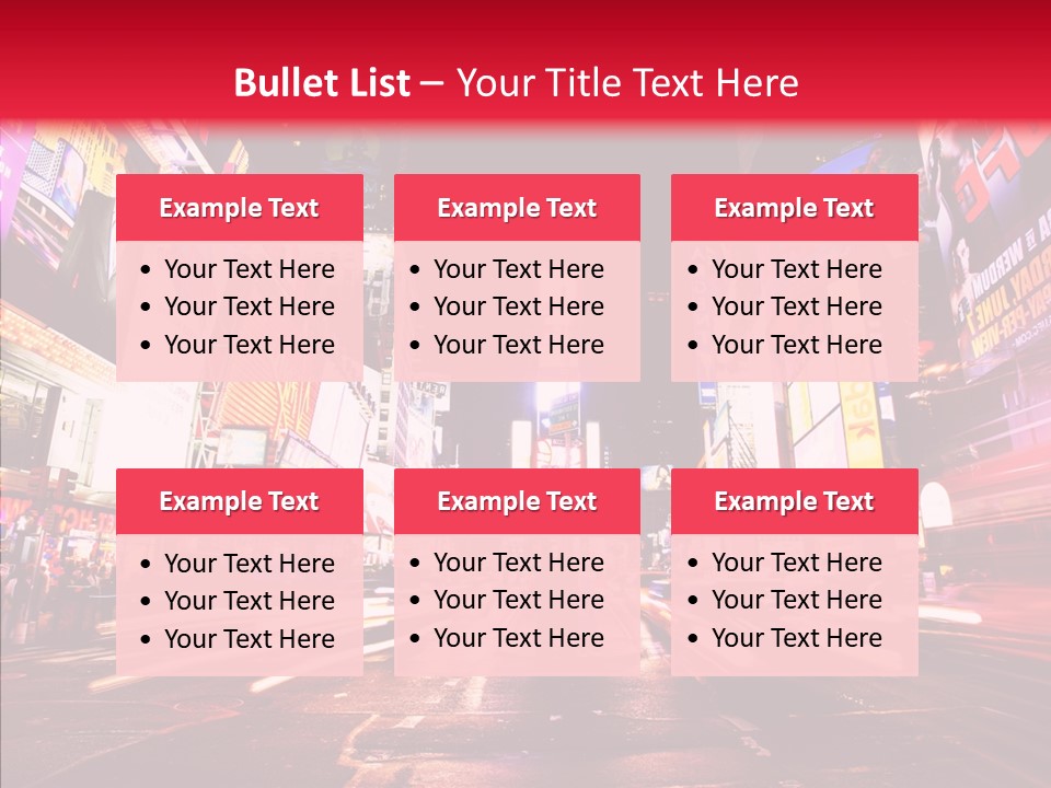 United Transport Traffic PowerPoint Template