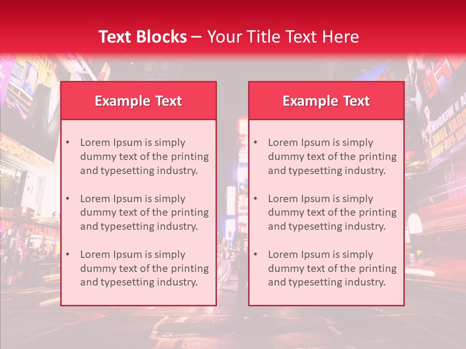 United Transport Traffic PowerPoint Template
