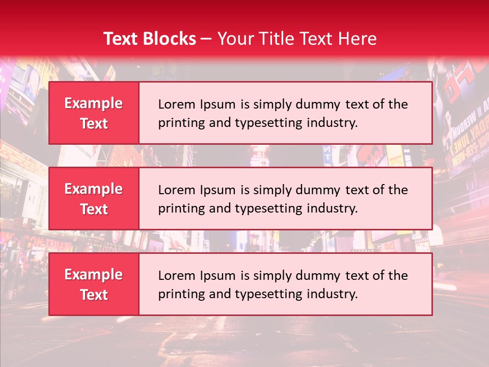 United Transport Traffic PowerPoint Template