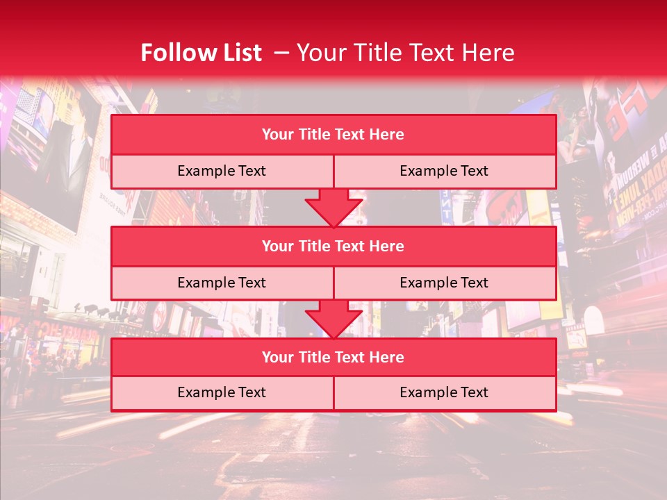 United Transport Traffic PowerPoint Template