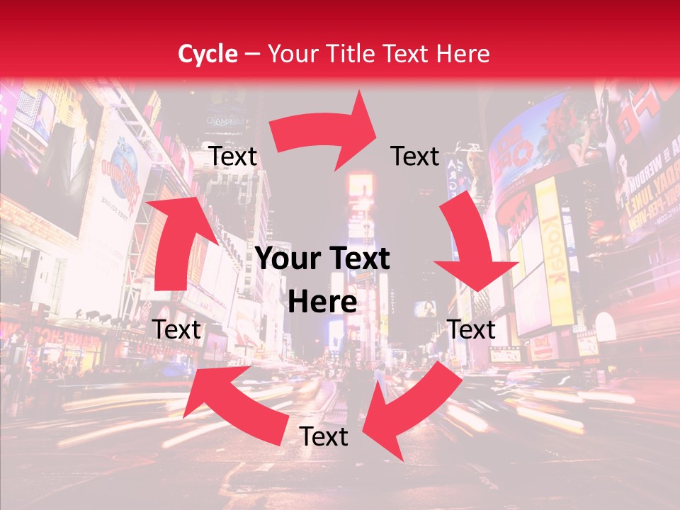 United Transport Traffic PowerPoint Template