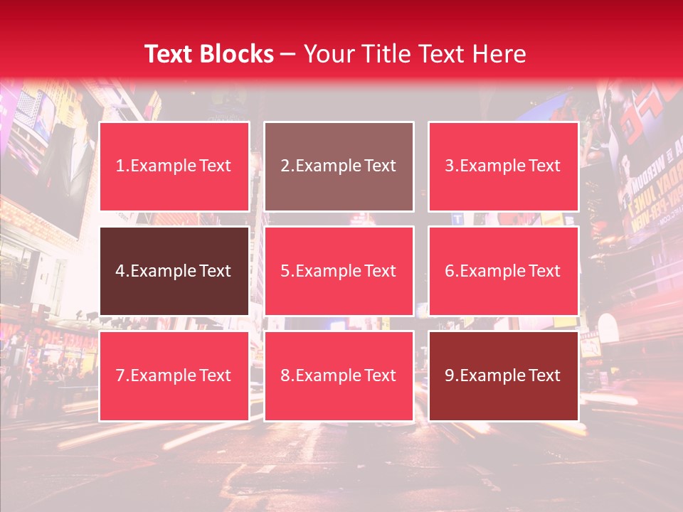 United Transport Traffic PowerPoint Template