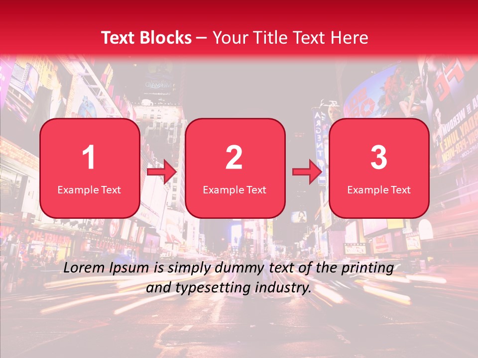 United Transport Traffic PowerPoint Template