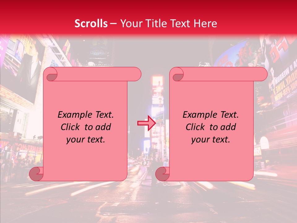 United Transport Traffic PowerPoint Template