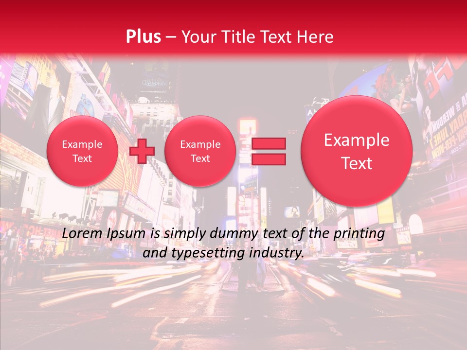United Transport Traffic PowerPoint Template