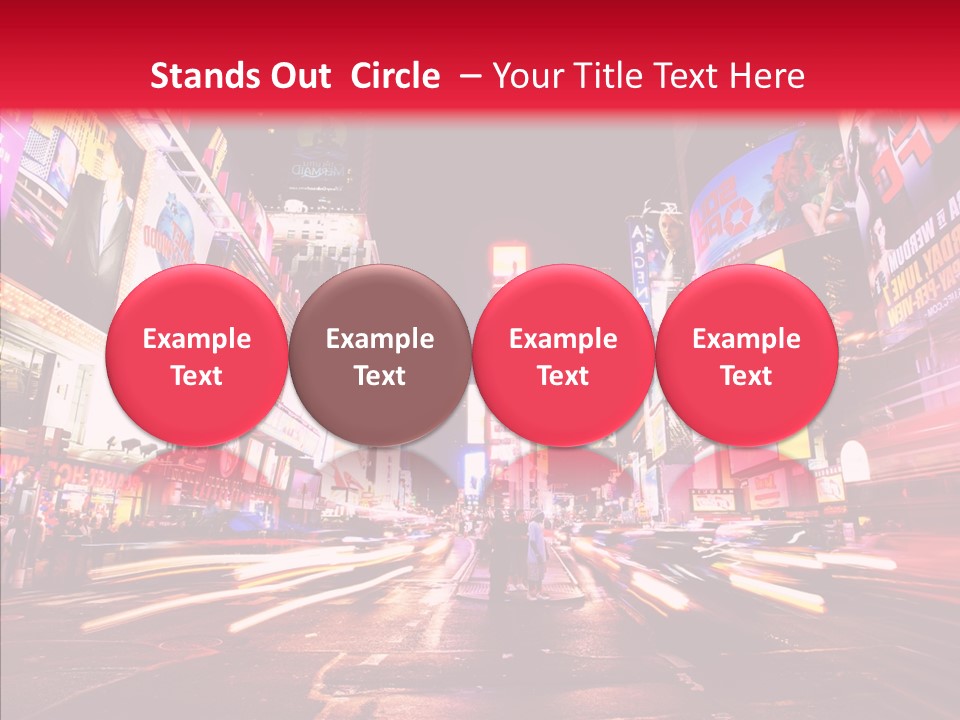 United Transport Traffic PowerPoint Template