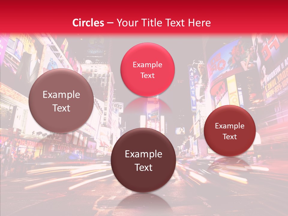 United Transport Traffic PowerPoint Template