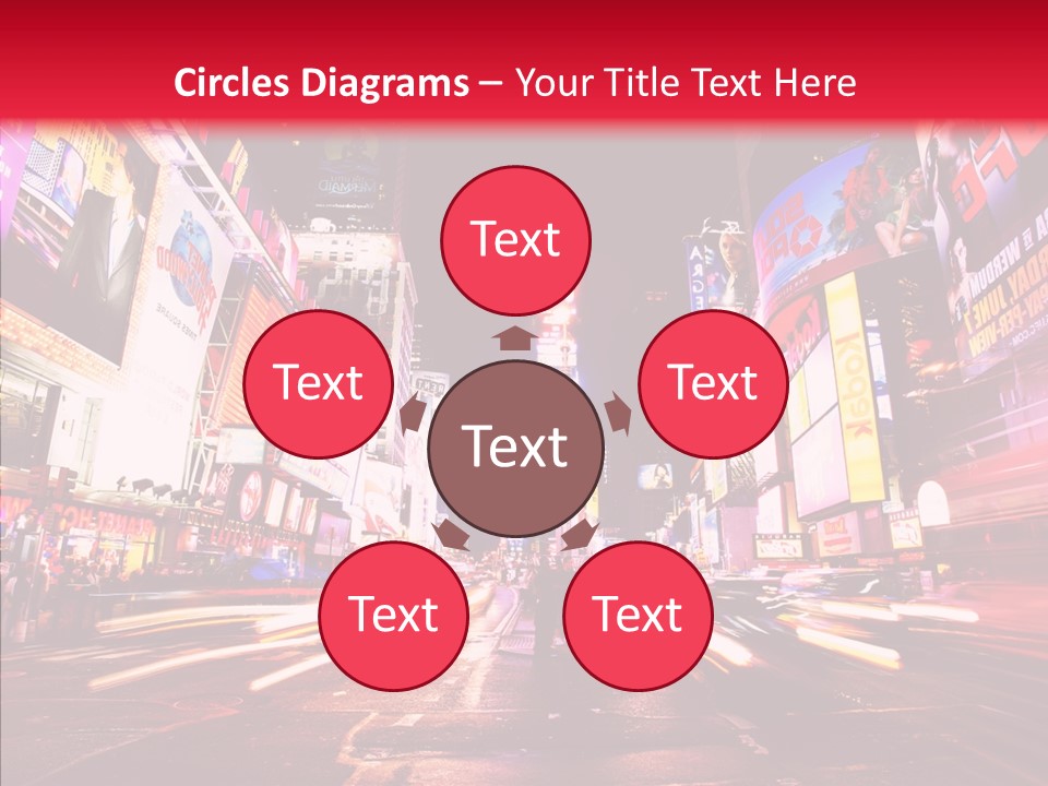 United Transport Traffic PowerPoint Template