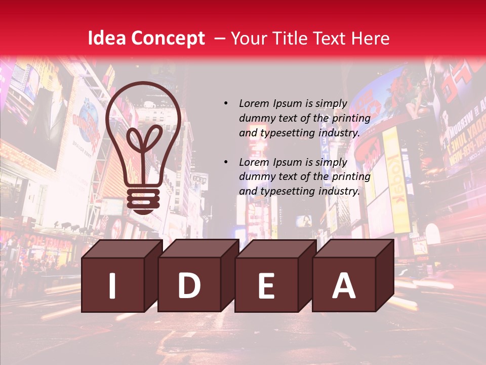 United Transport Traffic PowerPoint Template