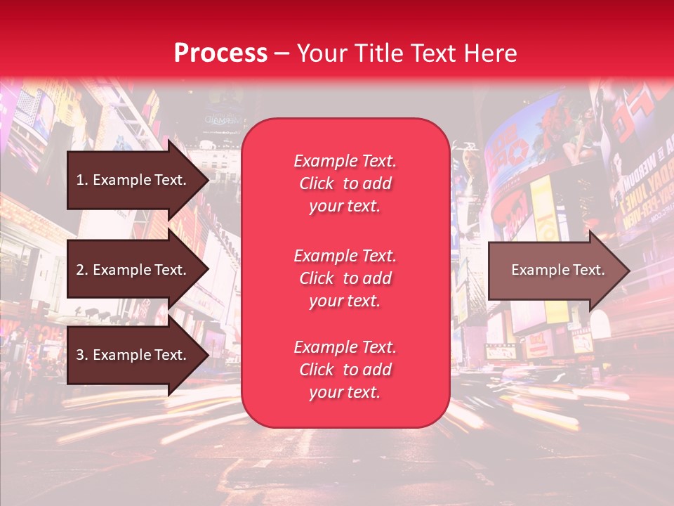 United Transport Traffic PowerPoint Template