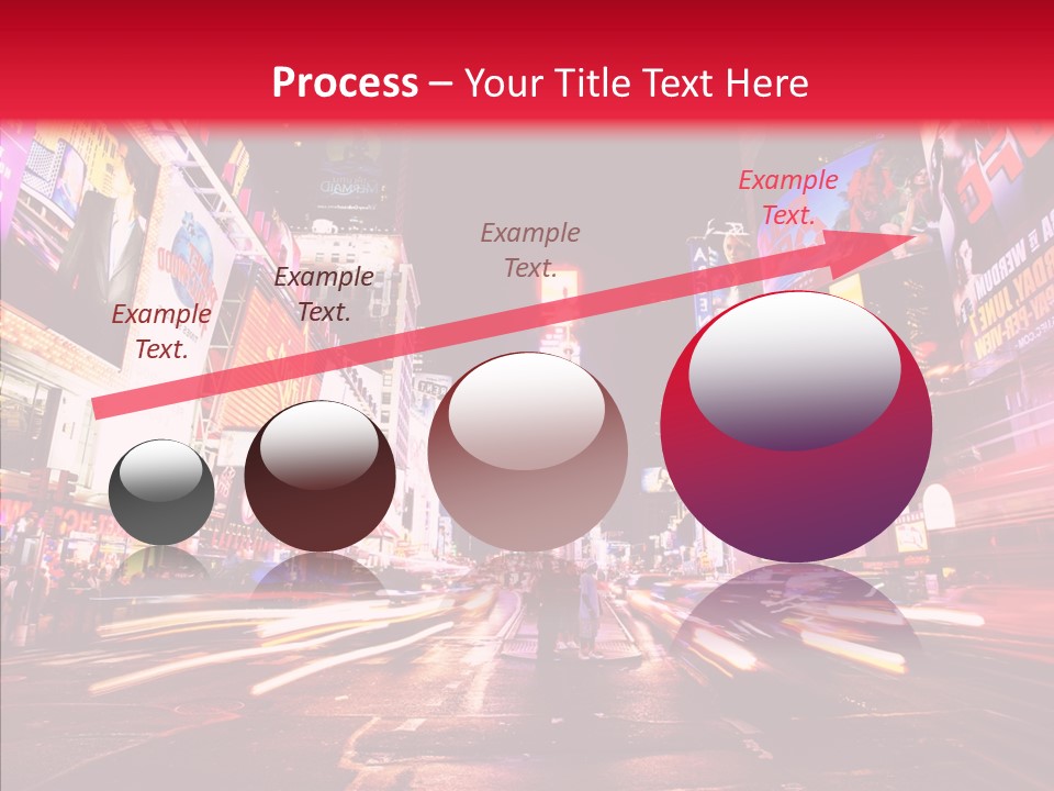 United Transport Traffic PowerPoint Template