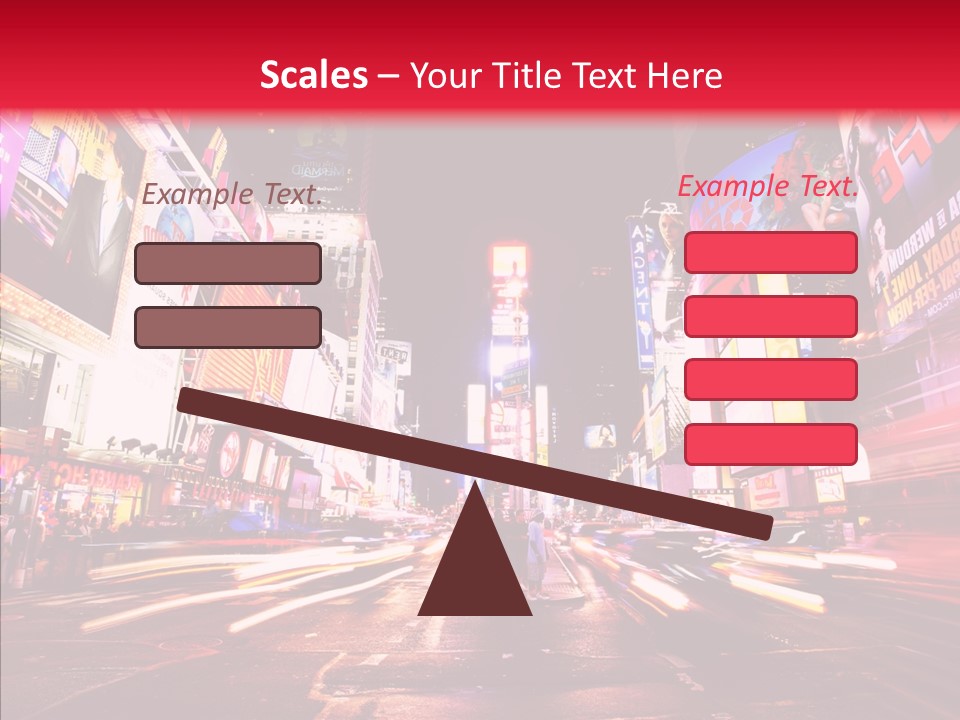 United Transport Traffic PowerPoint Template