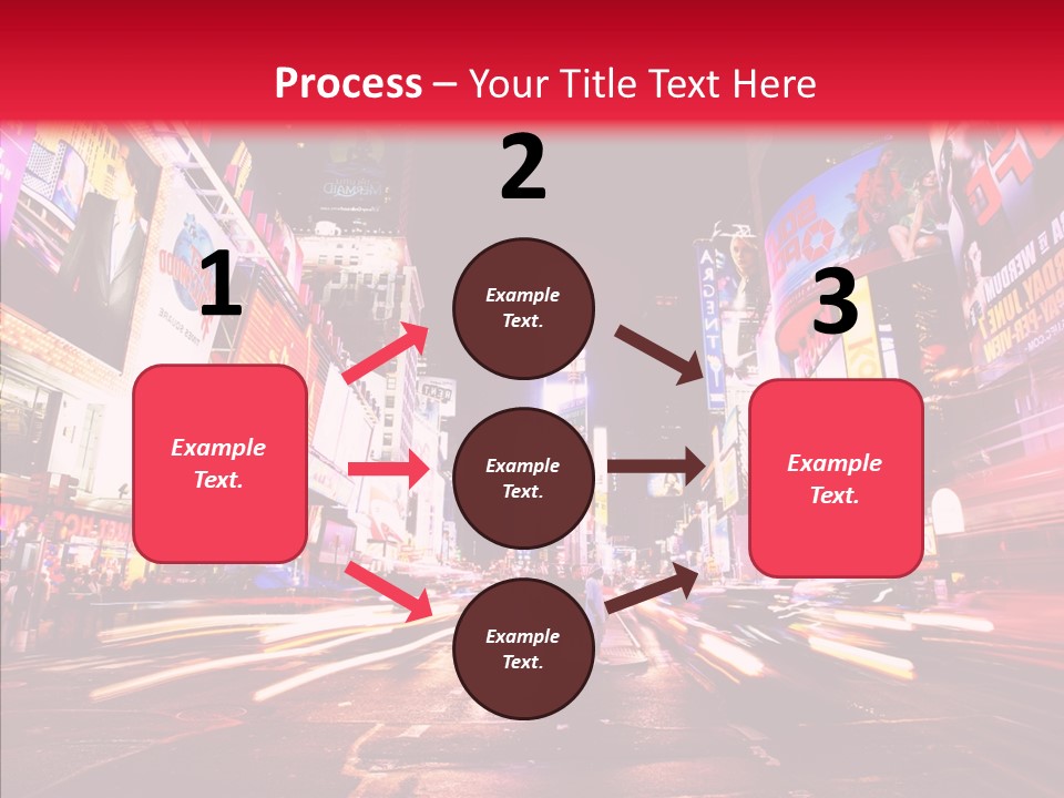 United Transport Traffic PowerPoint Template