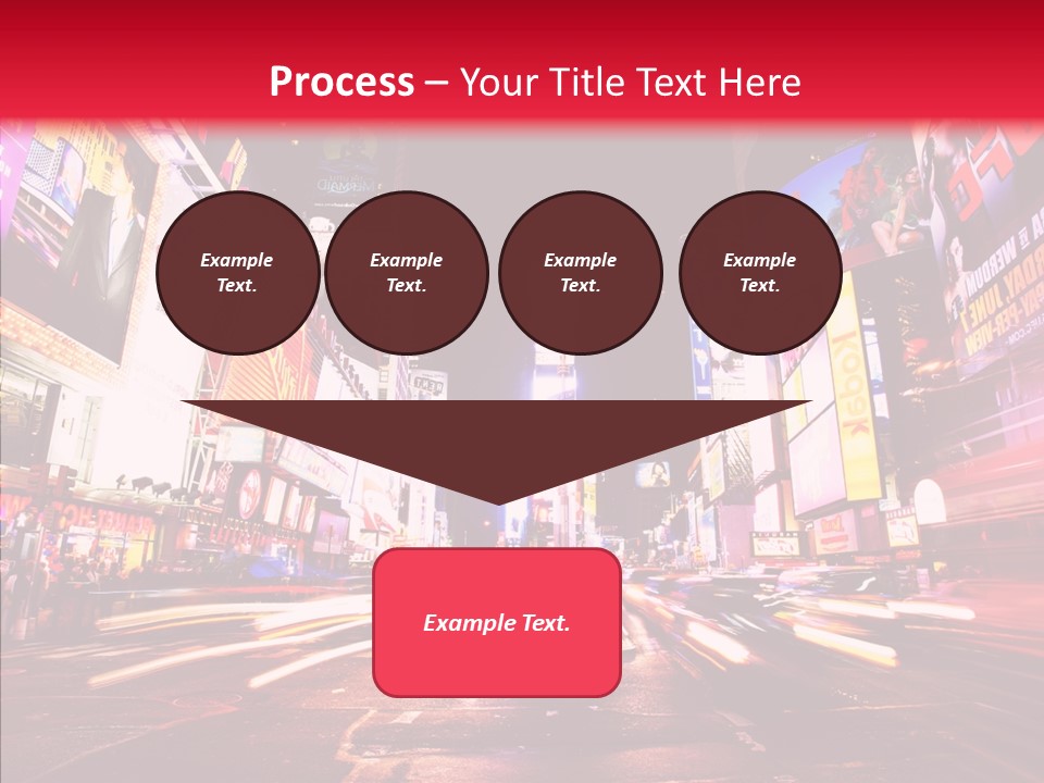 United Transport Traffic PowerPoint Template