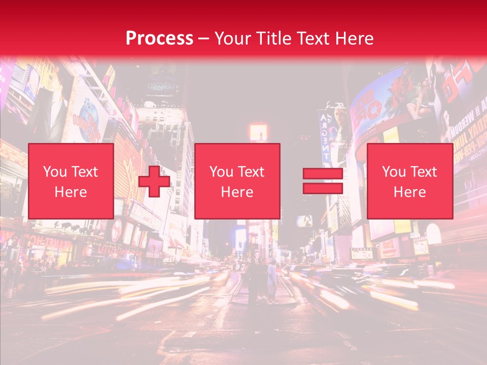 United Transport Traffic PowerPoint Template