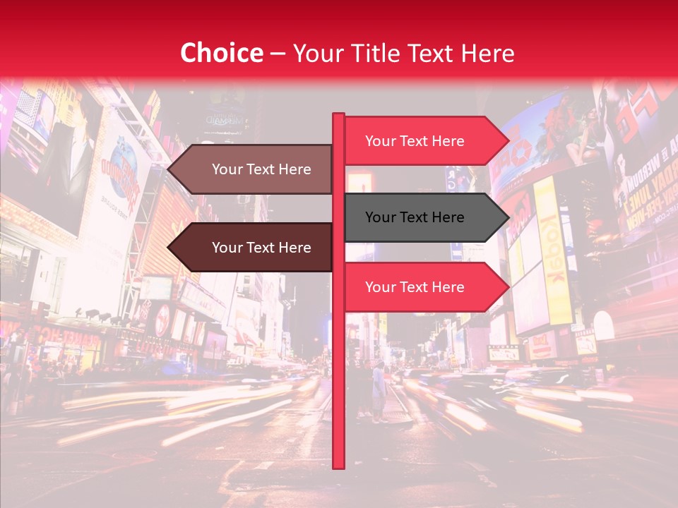 United Transport Traffic PowerPoint Template