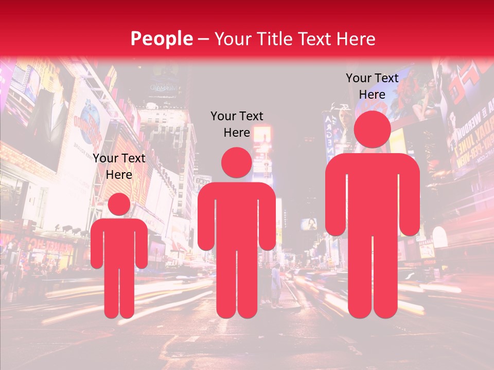 United Transport Traffic PowerPoint Template