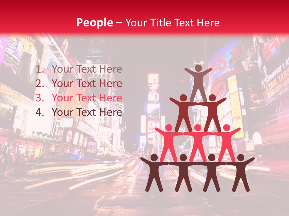 United Transport Traffic PowerPoint Template