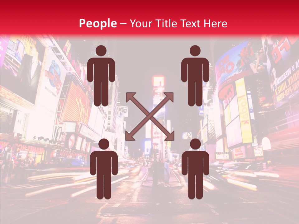 United Transport Traffic PowerPoint Template