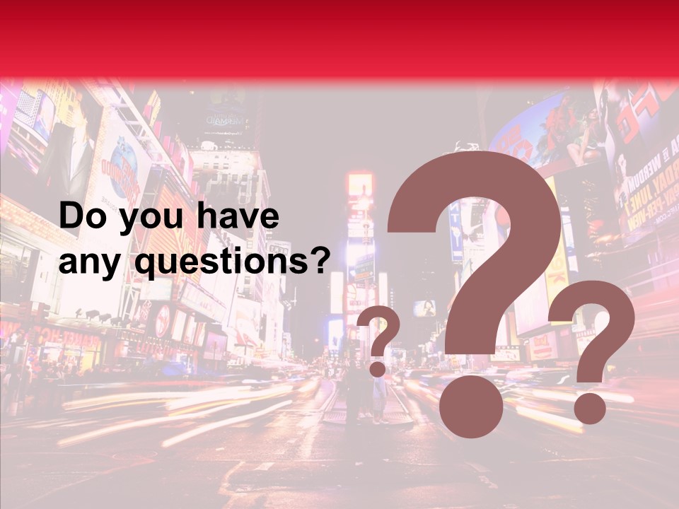 United Transport Traffic PowerPoint Template