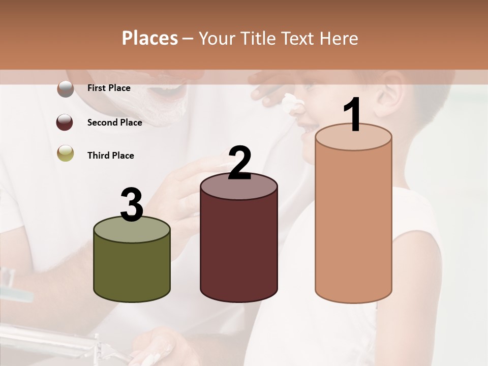 Indoors Together Son PowerPoint Template