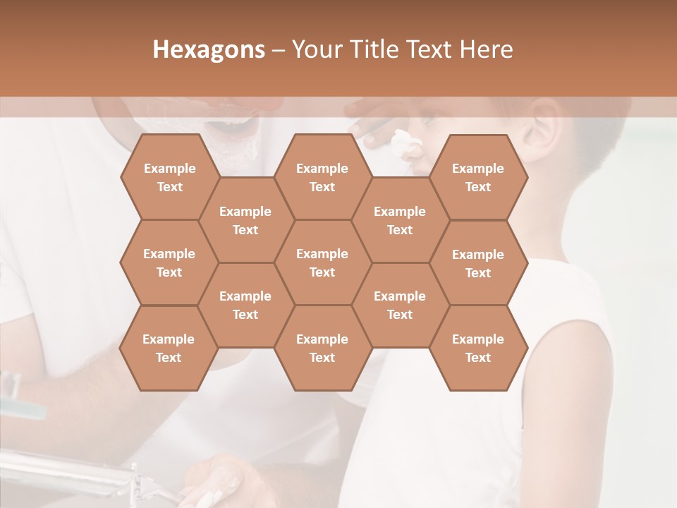 Indoors Together Son PowerPoint Template