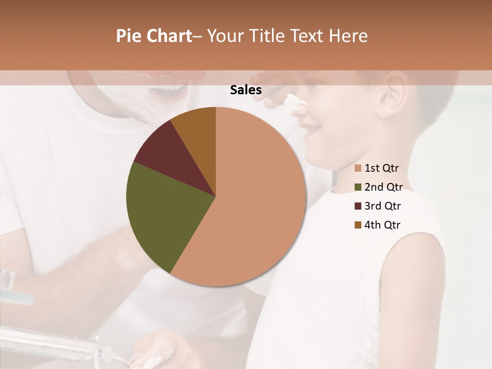 Indoors Together Son PowerPoint Template