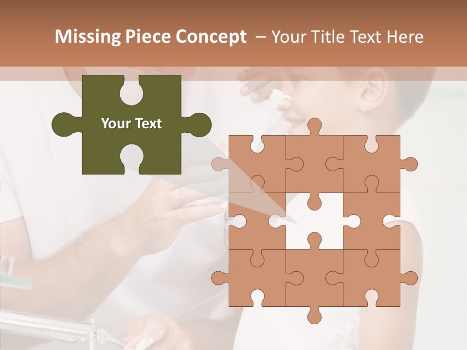 Indoors Together Son PowerPoint Template