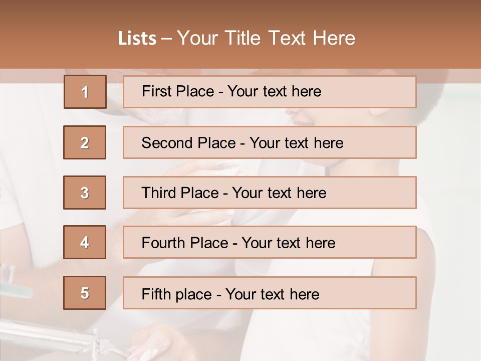 Indoors Together Son PowerPoint Template