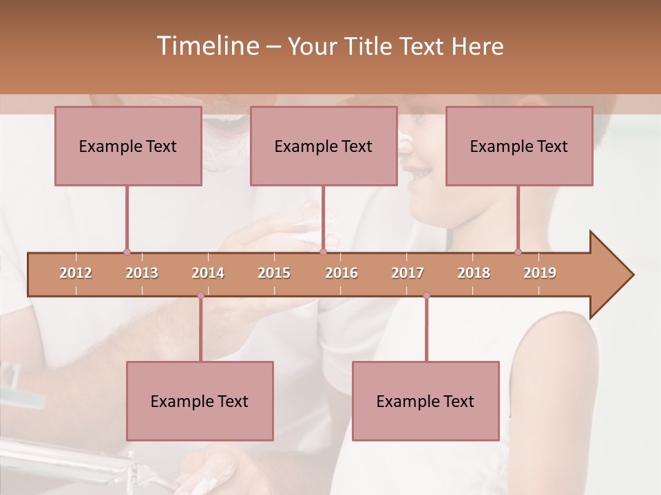 Indoors Together Son PowerPoint Template