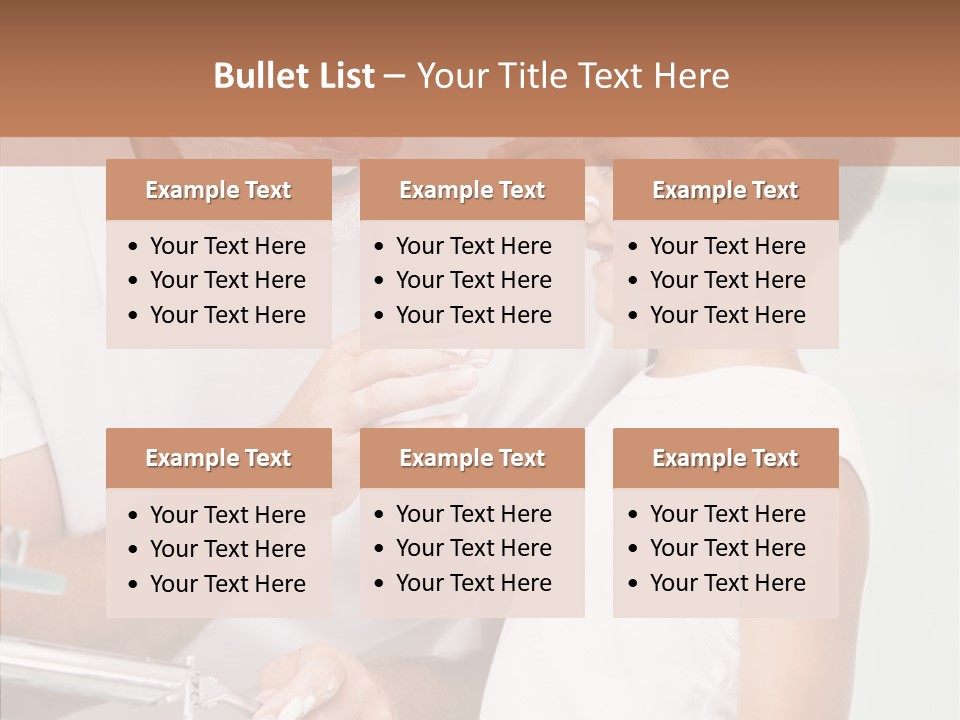 Indoors Together Son PowerPoint Template