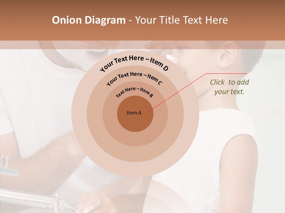 Indoors Together Son PowerPoint Template