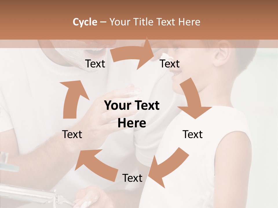 Indoors Together Son PowerPoint Template
