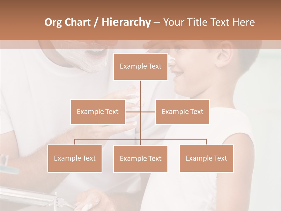 Indoors Together Son PowerPoint Template