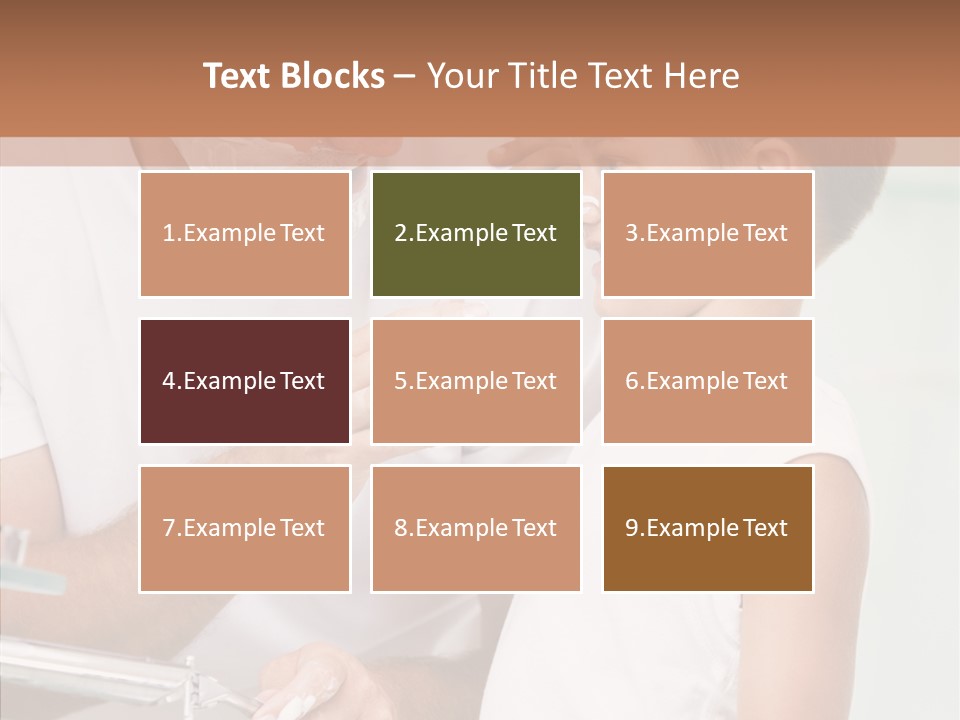 Indoors Together Son PowerPoint Template