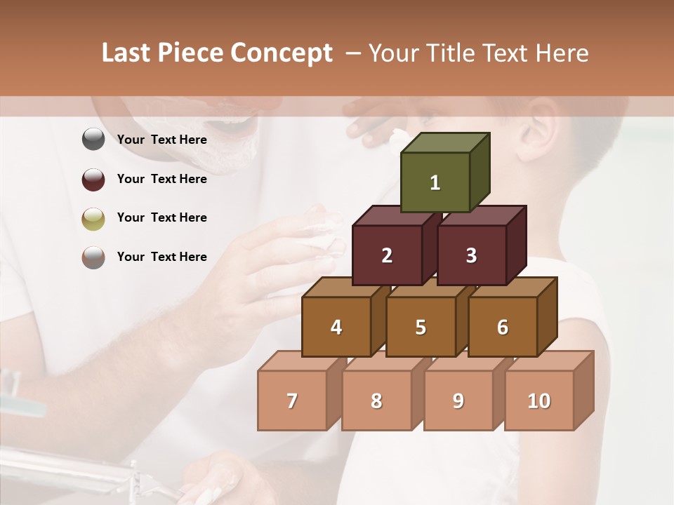 Indoors Together Son PowerPoint Template