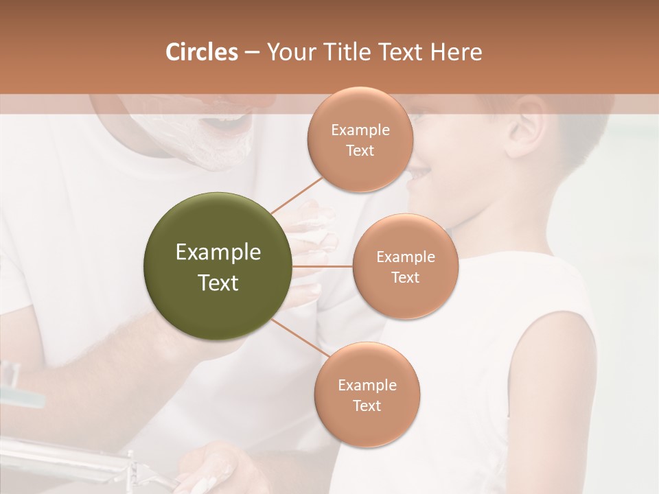 Indoors Together Son PowerPoint Template