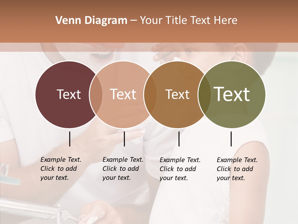 Indoors Together Son PowerPoint Template