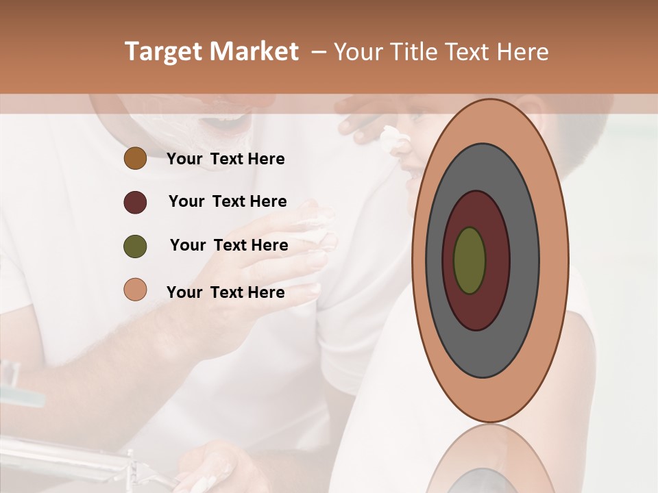 Indoors Together Son PowerPoint Template