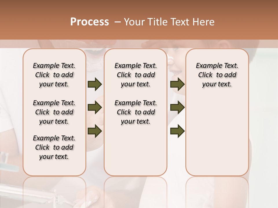 Indoors Together Son PowerPoint Template