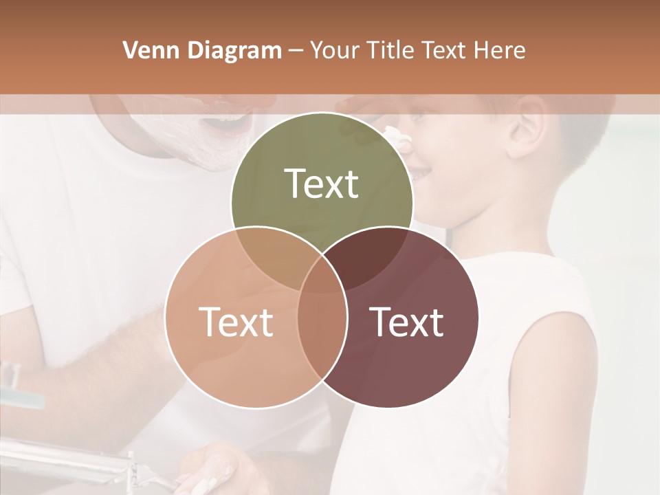 Indoors Together Son PowerPoint Template