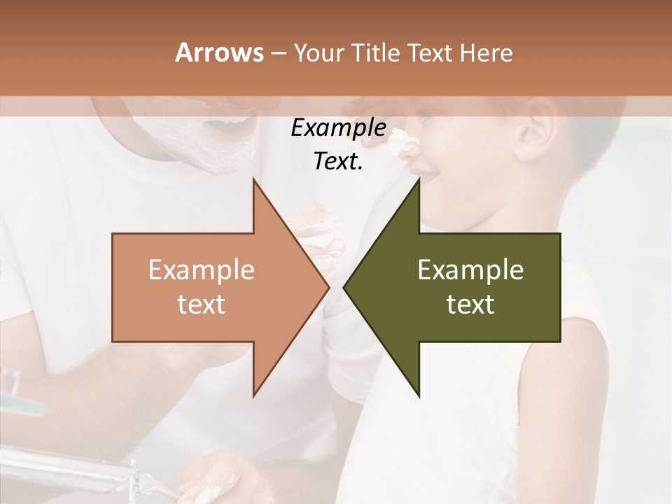 Indoors Together Son PowerPoint Template